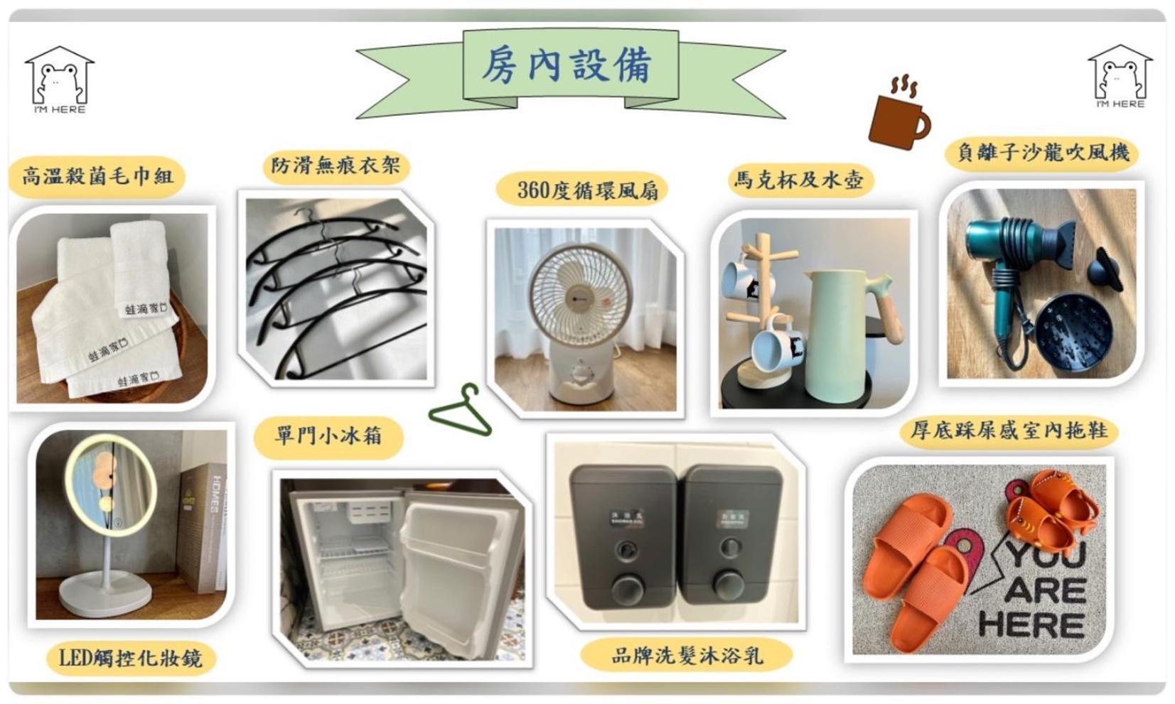 I am here B&B Tainan Exterior foto